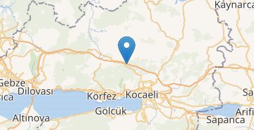 Mapa Kocaeli