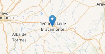 Carte Penyaranda-de-Brakamonte