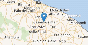 Žemėlapis Casamassima
