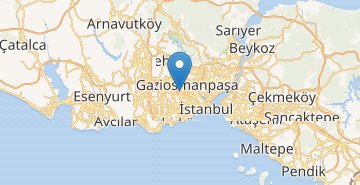 Χάρτης Istanbul