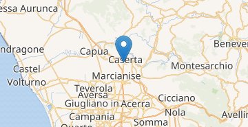 Kaart Caserta