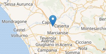 Kartta Santa Maria Capua Vetere