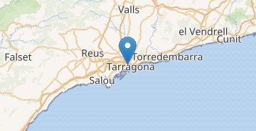 地図 Tarragona
