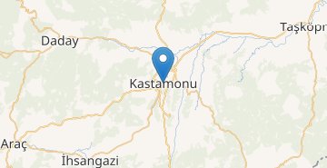 Karte Kastamonu
