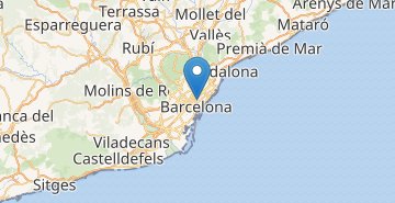 地図 Barcelona