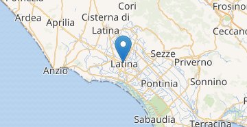 Žemėlapis Latina