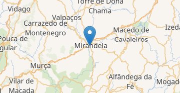 Карта Mirandela