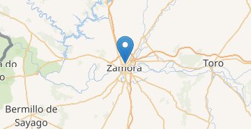 Žemėlapis Zamora