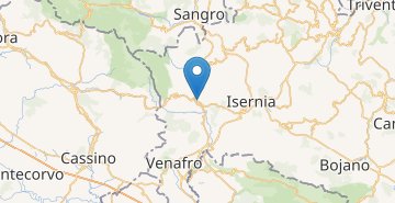 地图 Colli a Volturno