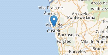 地図 Viana do Castelo