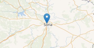 Mapa Soria