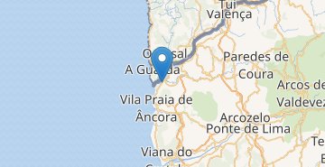 Zemljevid Caminha