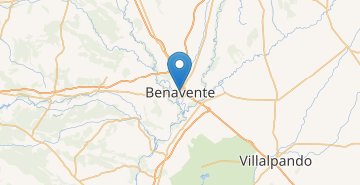 地図 Benavente
