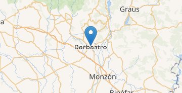 Mappa Barbastro
