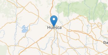 Kaart Huesca