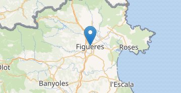 Karte Figueres