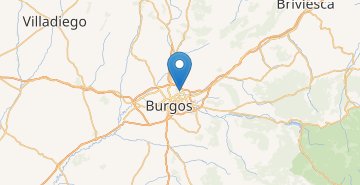 Žemėlapis Burgos