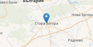 Kartta Stara Zagora