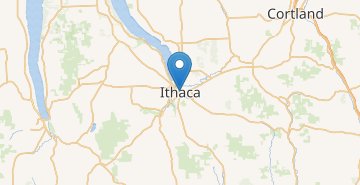 Mapa Ithaca