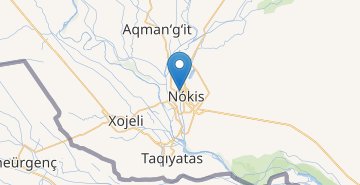 地図 Nukus