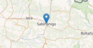 Карта Sabiñanigo