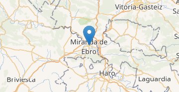 地図 Miranda De Ebro