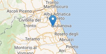 Harta Mosciano Sant-Angelo