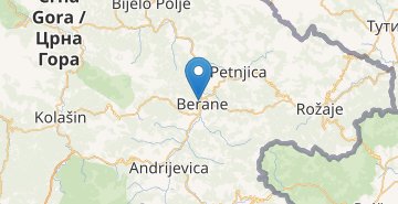 Žemėlapis Berane