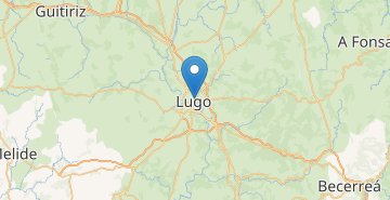 Zemljevid Lugo
