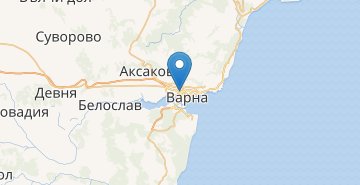 地図 Varna