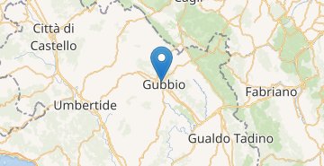 Kartta Gubbio