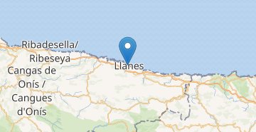 Térkép Llanes