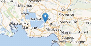 Mapa Marseille Airport