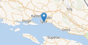 Térkép Split