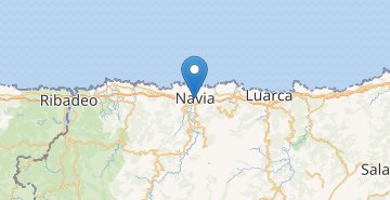 Zemljevid Navia