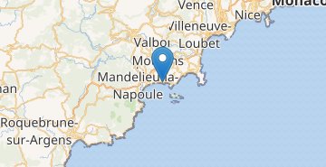 Zemljevid Cannes