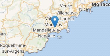 Χάρτης Le Cannet