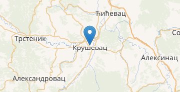 Žemėlapis Kruševac