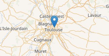 Térkép Toulouse