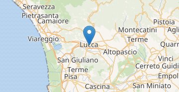 Térkép Lucca