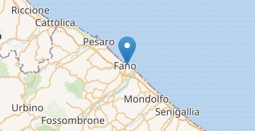 Térkép Fano