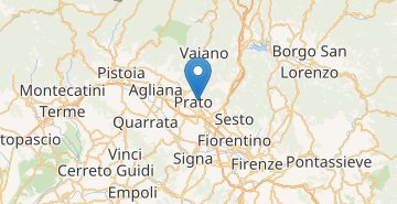 地図 Prato