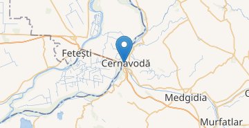 Mapa Cernavodă