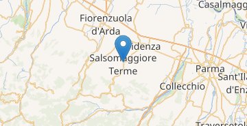 Térkép Salsomaggiore Terme