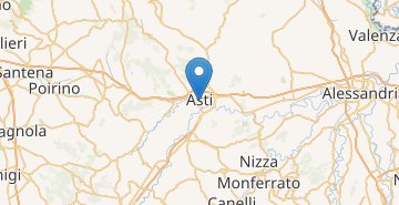 Map Asti