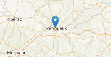 Karte Perigueux