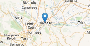 地図 Chivasso