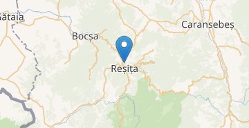 Žemėlapis Resita