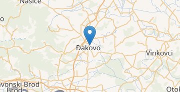 Karta Djakovo