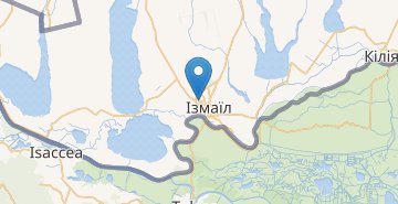 Mapa Izmail